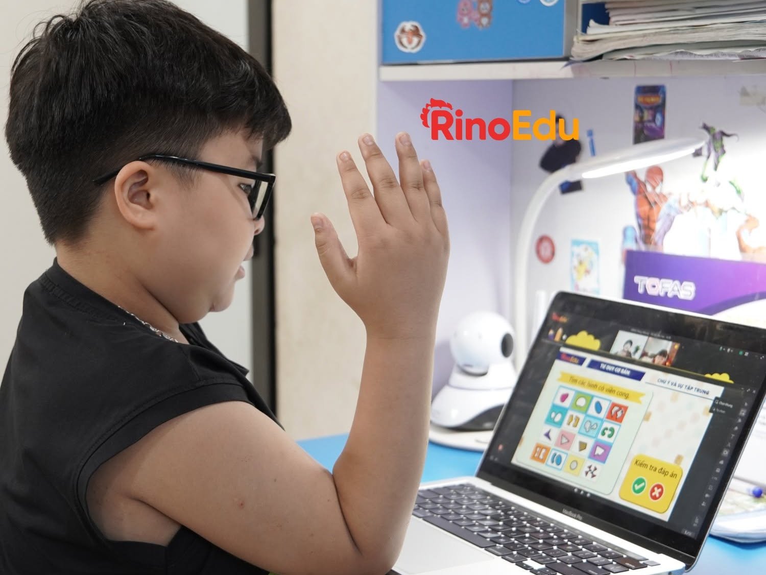 Con học Toán tư duy bản quyền Hàn Quốc ngay tại nhà cùng Rino Math (