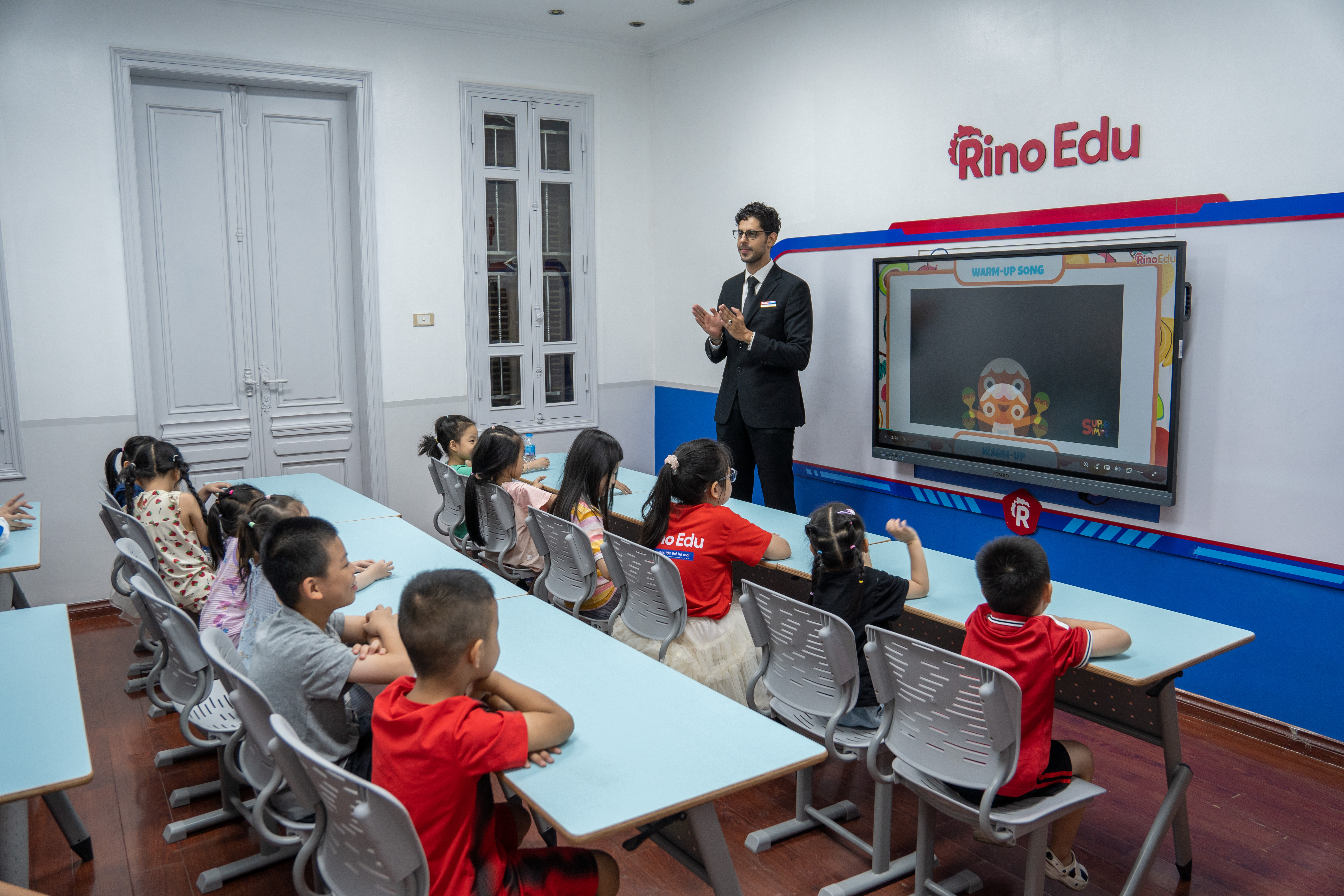 Giáo trình quốc tế được Rino Edu “may đo” cho học sinh Việt